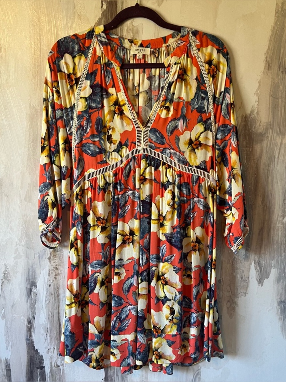 Umgee Baby Doll Dress Size - L